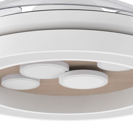 LED Ceiling fan folding blades Cupido CCT Smart (55W)