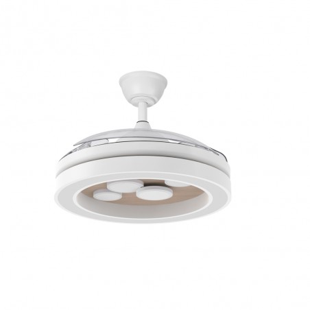 LED Ceiling fan folding blades Cupido CCT Smart (55W)