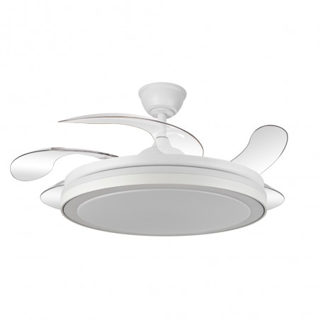 Ventilador de techo LED aspas plegables Esparta Maxi CCT (80W)