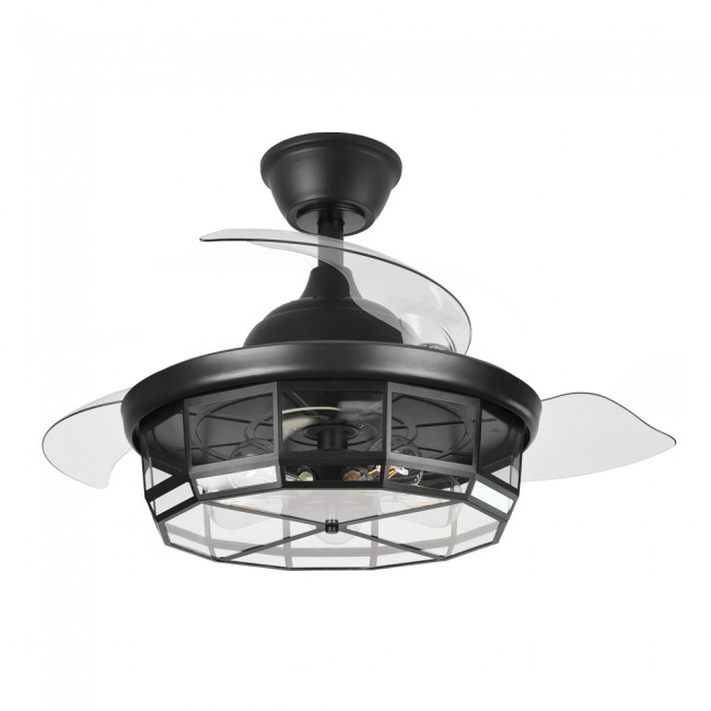 Ventilador de techo con asplas plegables Tornado