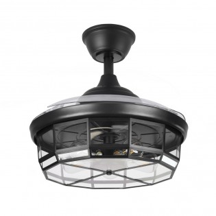 Ventilador de techo con asplas plegables Tornado