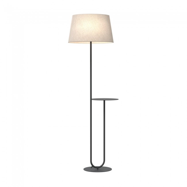 Floor lamp with shelf Roth