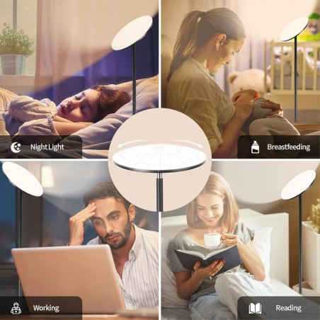 LED Floor Lamp Niela CCT Dim (24W)