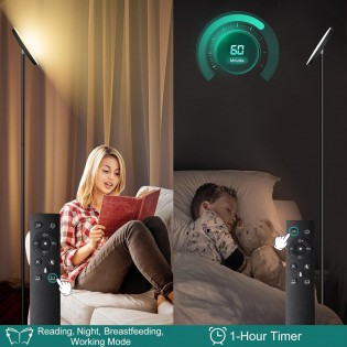 Lámpara de pie LED Niela CCT Dim (24W)