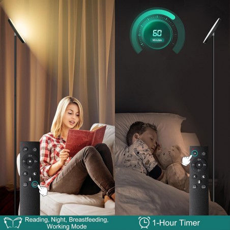 LED Floor Lamp Niela CCT Dim (24W)
