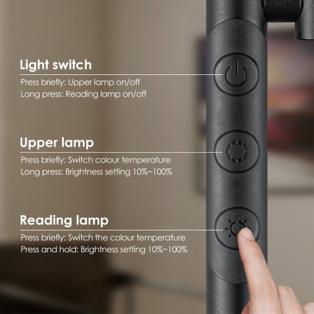 LED Floor Lamp Niela CCT Dim (24W)
