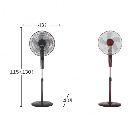 Ventilador de pie Rayo