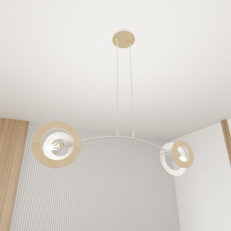 Lámpara de techo Baco (2 luces)