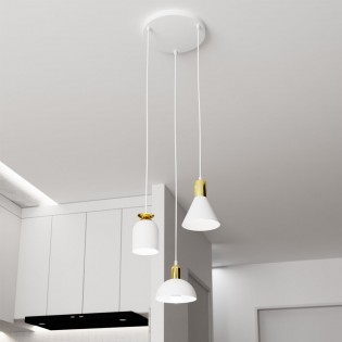 Lámpara colgante Sesma II (3 luces)