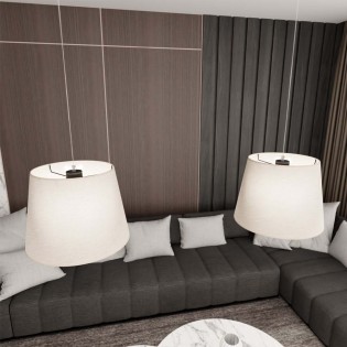 Pendant lamp Norbe (2 lights)