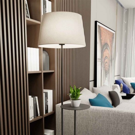 Floor lamp with shelf Roth