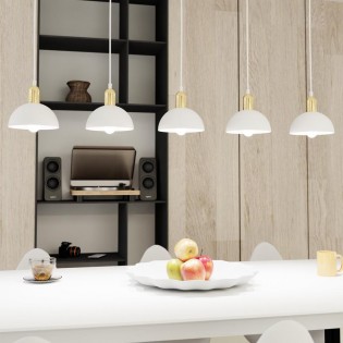 Lámpara colgante Rosemi (5 luces)