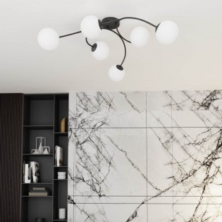 Plafón de techo Piresa (6 luces)