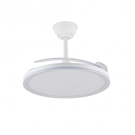Ventilador LED aspas retráctiles Astor CCT Dim (45+9W)