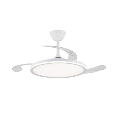 Ventilador LED aspas retráctiles Astor CCT Dim (45+9W)