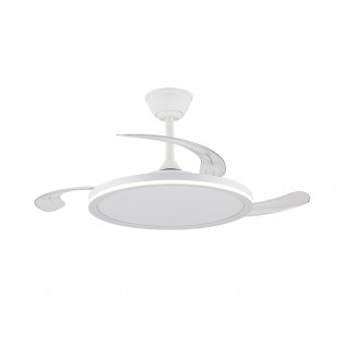 Ventilador LED aspas retráctiles Astor CCT Dim (45+9W)