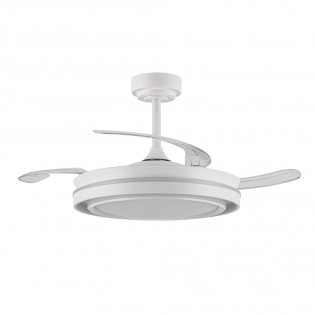 LED Ceiling Fan retractable blades Nasot CCT Dim (72W)