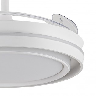 LED Ceiling Fan retractable blades Nasot CCT Dim (72W)
