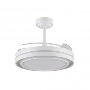 LED Ceiling Fan retractable blades Nasot CCT Dim (72W)
