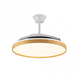 Ventilador LED aspas plegables Panam L CCT Dim (80W)