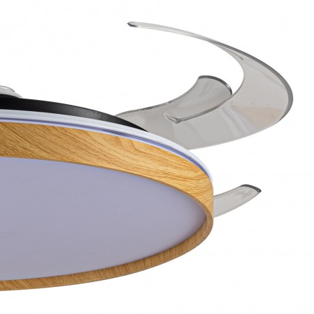 Ventilador LED aspas plegables Panam L CCT Dim (80W)