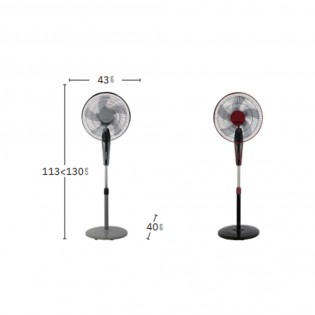 Pedestal Fan Borlon (40W)