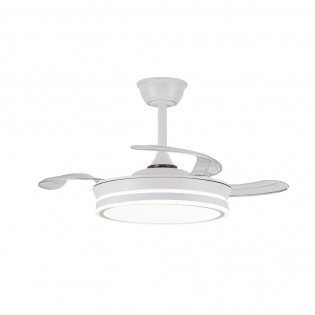 LED ceiling fan folding...