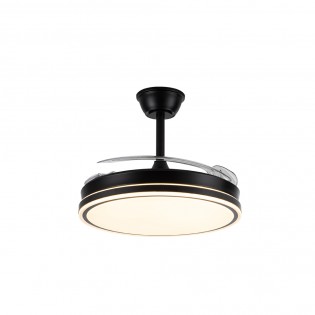 Ventilador LED aspas retráctiles Evo CCT Dim Smart (72W)