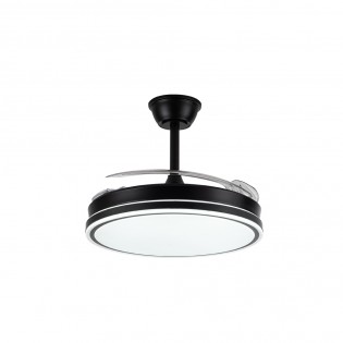 Ventilador LED aspas retráctiles Evo CCT Dim Smart (72W)