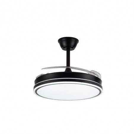 Ventilador LED aspas retráctiles Evo CCT Dim Smart (72W)