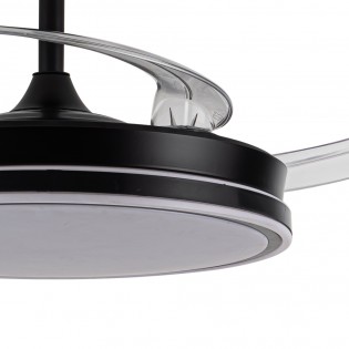 Ventilador LED aspas retráctiles Evo CCT Dim Smart (72W)