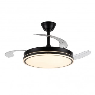 LED ceiling fan folding...