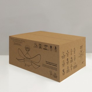 Ventilador de techo LED Baby CCT Dim (24+7W)