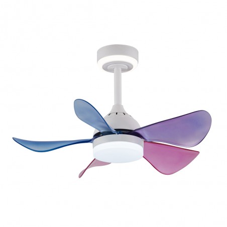 LED Ceiling Fan Baby CCT Dim (24+7W)