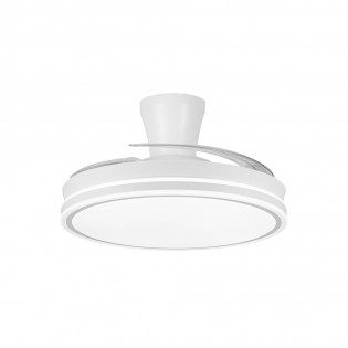 Ventilador LED aspas retráctiles Supereco Long CCT (45W)