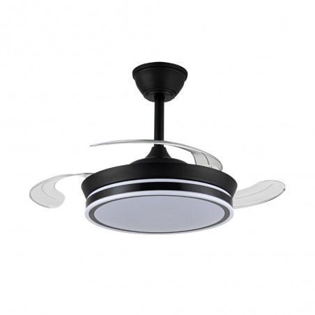 LED fan folding blades Supereco Mini CCT Dim (39W)