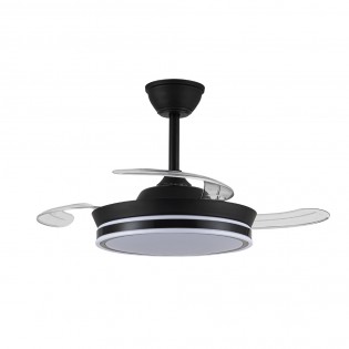 LED fan folding blades Supereco Mini CCT Dim (39W)