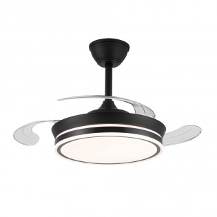 LED fan folding blades Supereco Mini CCT Dim (39W)
