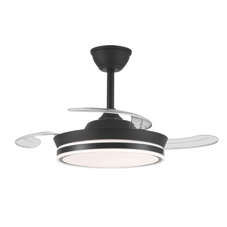 LED fan folding blades Supereco Mini CCT Dim (39W)