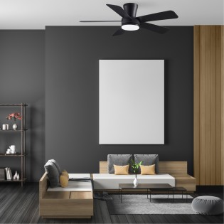 Ventilador de techo LED Benda 5 CCT Dim (28W)