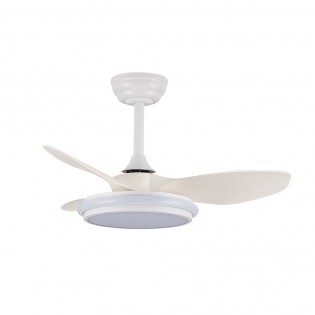 LED ceiling fan Stel TL Mini CCT Dim (35W)