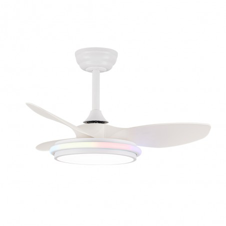 LED ceiling fan Stel TL Mini RGB CCT Dim (31W)