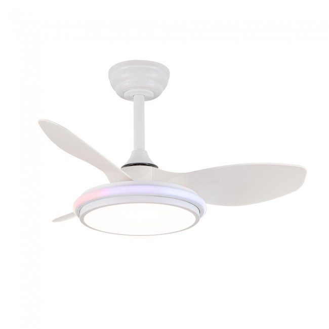 LED ceiling fan Stel TL Mini RGB CCT Dim (31W)