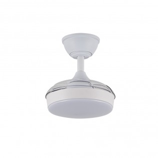 Ventilador LED aspas retráctiles Hornet CCT Dim (32W)