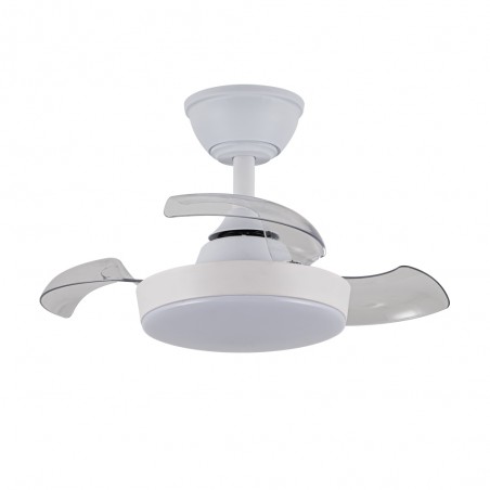 Ventilador LED aspas retráctiles Hornet CCT Dim (32W)
