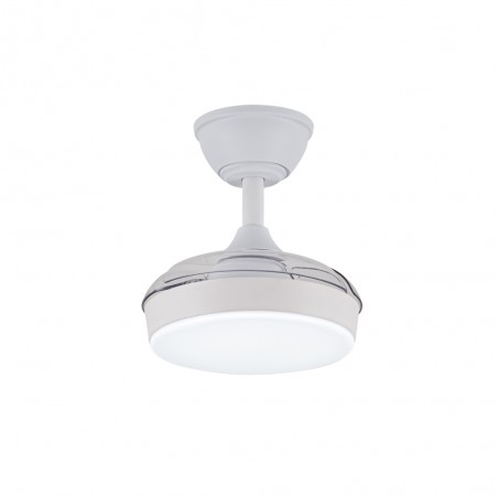 LED Ceiling Fan retractable blades Hornet CCT Dim (32W)