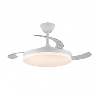LED ceiling fan folding...