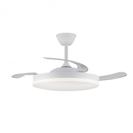 Ventilador LED aspas retráctiles Stars Evo CCT Dim Smart (72W)