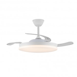 Ventilador LED aspas retráctiles Stars Evo CCT Dim Smart (72W)