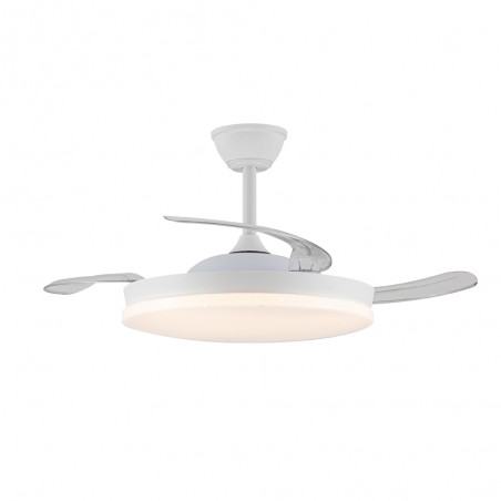 Ventilador LED aspas retráctiles Stars Evo CCT Dim Smart (72W)
